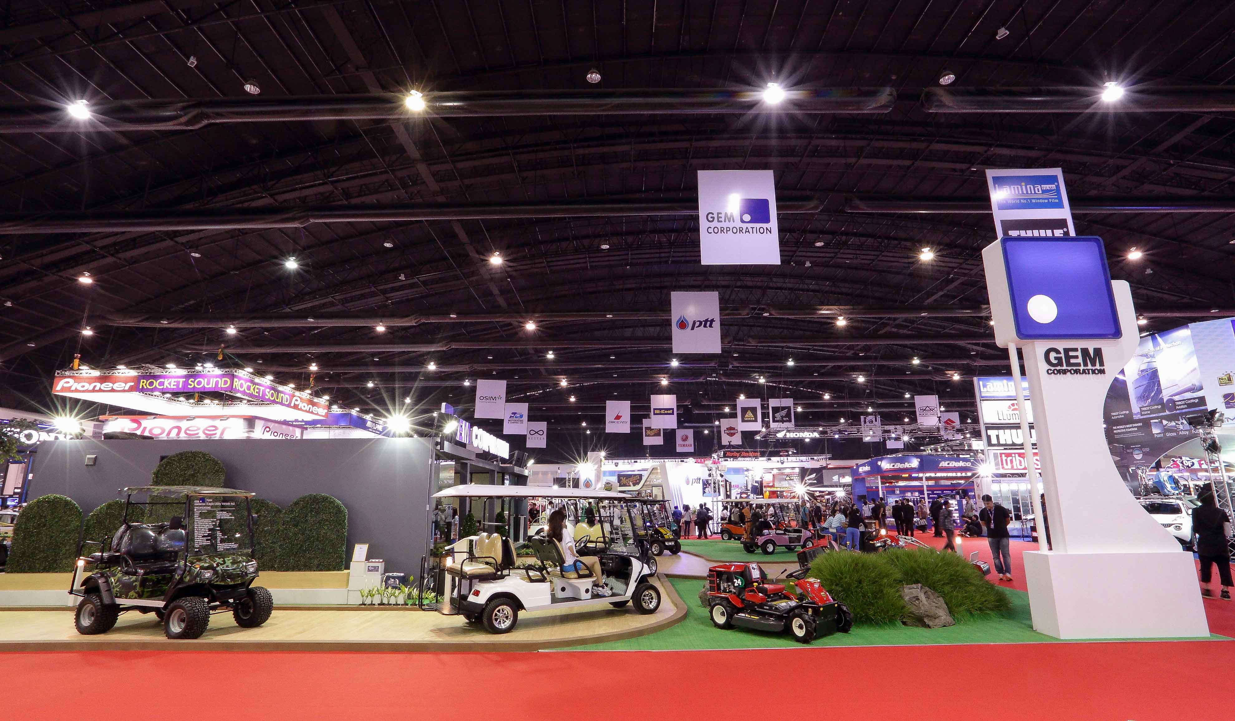 Golfcar in Motorshow2014